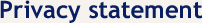 Privacy Statement
